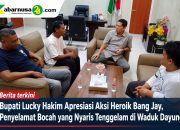 Bupati Lucky Hakim Apresiasi Aksi Heroik Bang Jay, Penyelamat Bocah yang Nyaris Tenggelam di Waduk Dayung