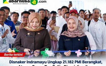 Disnaker Indramayu Ungkap 21.182 PMI Berangkat, Aturan Orang Tua Balita Disosialisasikan Disnaker Indramayu Ungkap 21.182 PMI Berangkat, Aturan Orang Tua Balita Disosialisasikan