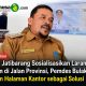 Camat Jatibarang Sosialisasikan Larangan Hajatan di Jalan Provinsi, Pemdes Bulak Lor Siapkan Halaman Kantor sebagai Solusi