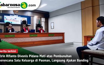 Ririn Rifanto Divonis Pidana Mati atas Pembunuhan Berencana Satu Keluarga di Paoman, Langsung Ajukan Banding Ririn Rifanto Divonis Pidana Mati atas Pembunuhan Berencana Satu Keluarga di Paoman, Langsung Ajukan Banding