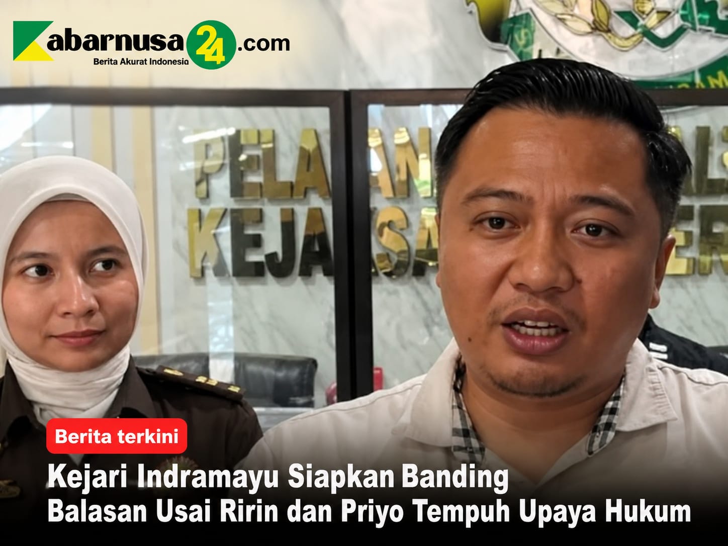 Kejari Indramayu Siapkan Banding Balasan Usai Ririn dan Priyo Tempuh Upaya Hukum