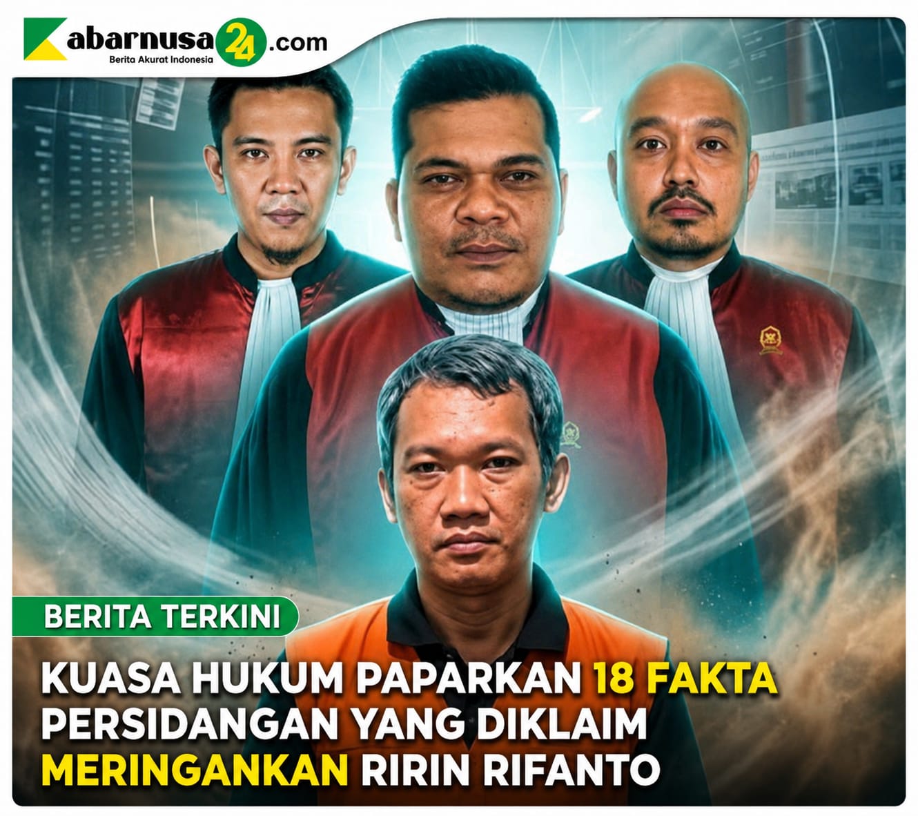 Kuasa Hukum Paparkan 18 Fakta Persidangan yang Diklaim Meringankan Ririn Rifanto