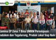 Pertamina EP Zona 7 Bina UMKM Perempuan Rawadalem dan Tegalurung, Produk Lokal Siap Naik Kelas