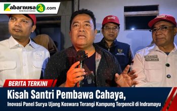 Kisah Santri Pembawa Cahaya, Inovasi Panel Surya Ujang Koswara Terangi Kampung Terpencil di Indramayu