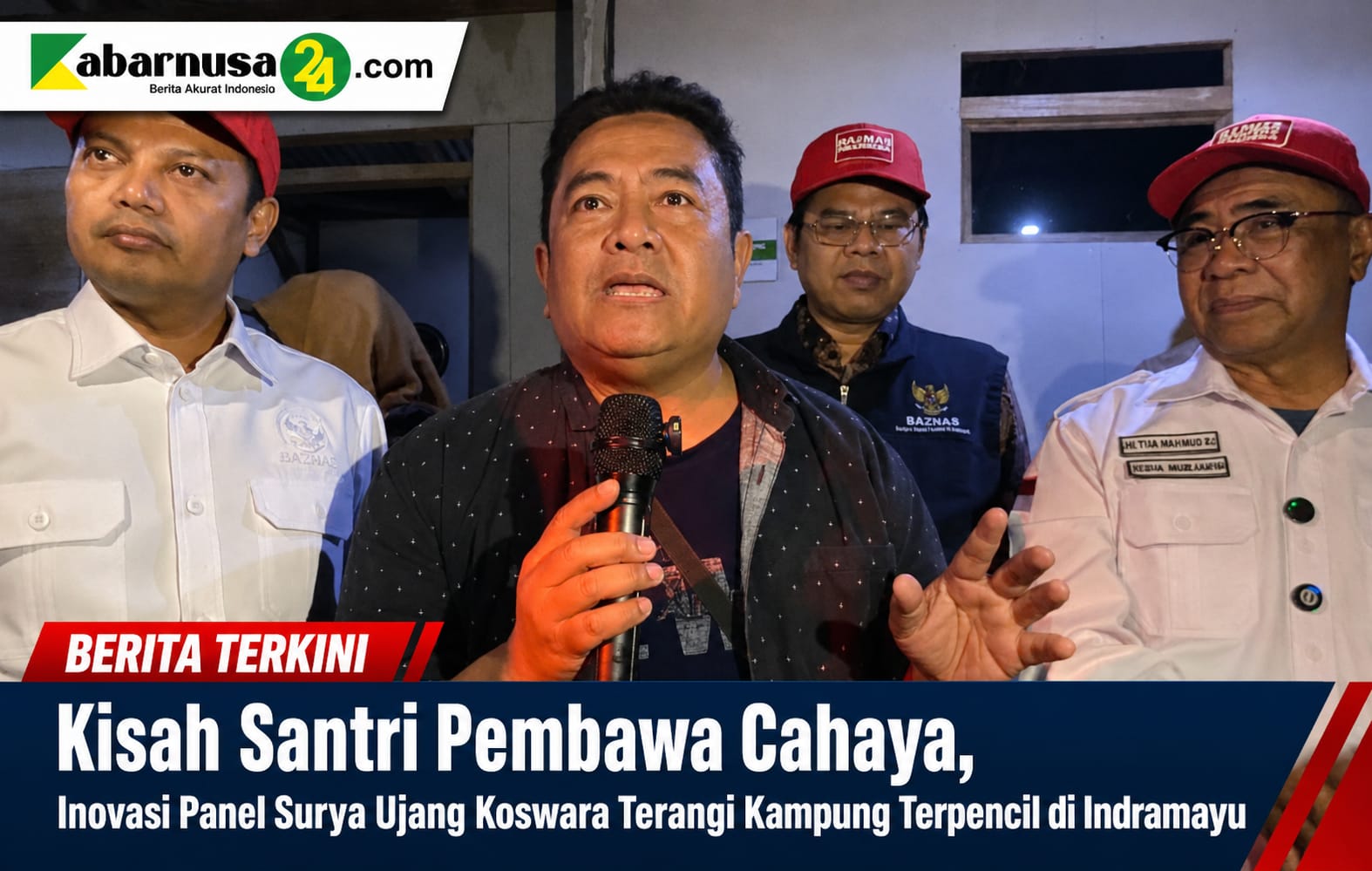 Kisah Santri Pembawa Cahaya, Inovasi Panel Surya Ujang Koswara Terangi Kampung Terpencil di Indramayu