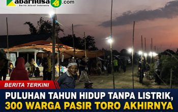 Puluhan Tahun Hidup Tanpa Listrik, 300 Warga Pasir Toro Akhirnya Nikmati Terang dari Panel Surya BAZNAS RI
