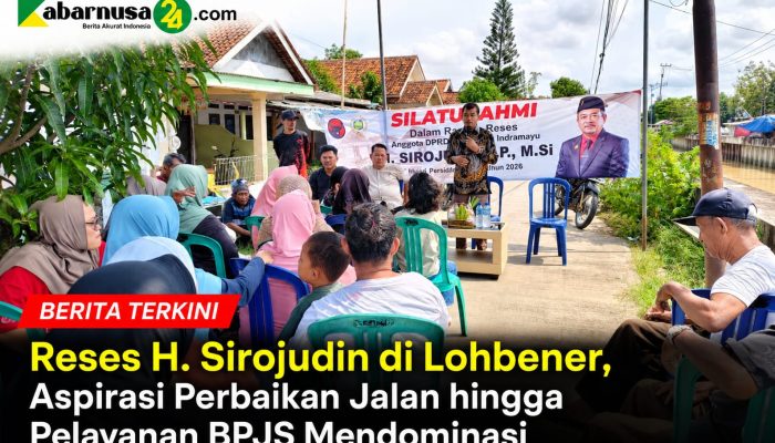 Reses H. Sirojudin di Lohbener, Aspirasi Perbaikan Jalan hingga Pelayanan BPJS Mendominasi