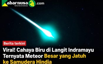Viral! Cahaya Biru di Langit Indramayu Ternyata Meteor Besar yang Jatuh ke Samudera Hindia Viral! Cahaya Biru di Langit Indramayu Ternyata Meteor Besar yang Jatuh ke Samudera Hindia