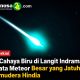 Viral! Cahaya Biru di Langit Indramayu Ternyata Meteor Besar yang Jatuh ke Samudera Hindia