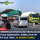 Polisi Beberkan Kronologi Kecelakaan Maut di Pantura Indramayu, Mobil Pick up Terjepit Dua Truk, 10 Orang Tewas