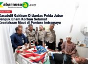 Kasubdit Gakkum Ditlantas Polda Jabar Jenguk Enam Korban Selamat Kecelakaan Maut di Pantura Indramayu
