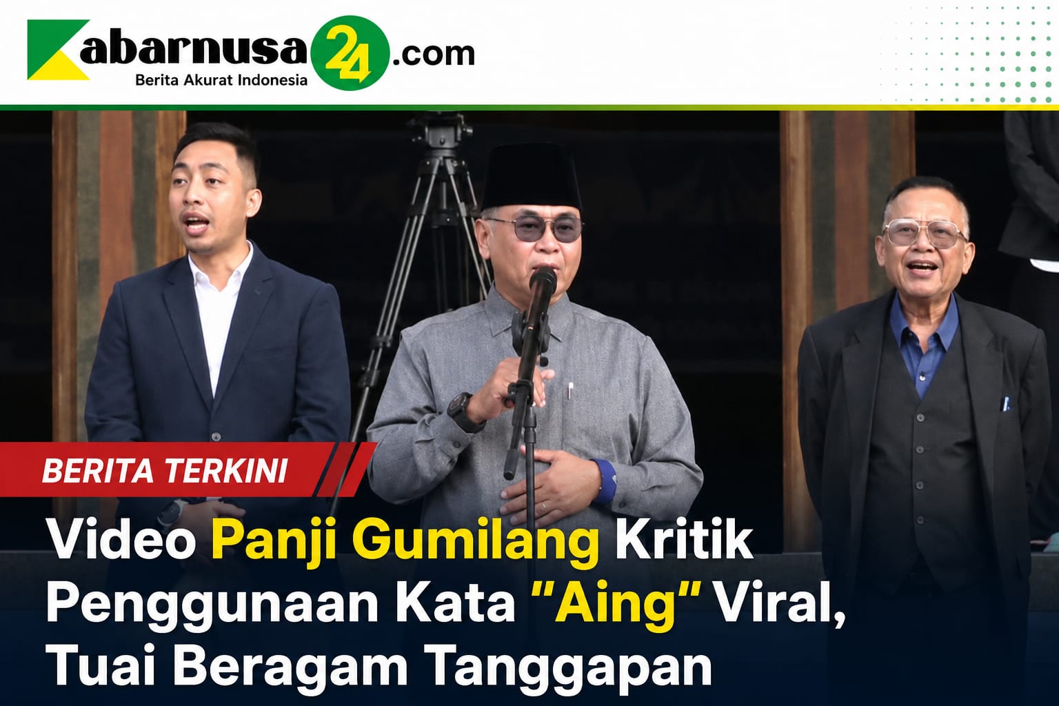 Video Panji Gumilang Kritik Penggunaan Kata "Aing" Viral, Tuai Beragam Tanggapan