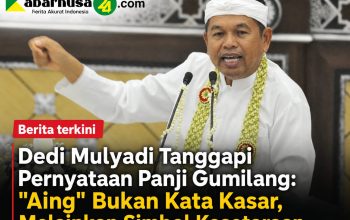 Dedi Mulyadi Tanggapi Pernyataan Panji Gumilang: "Aing" Bukan Kata Kasar, Melainkan Simbol Kesetaraan