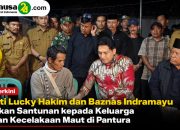 Bupati Lucky Hakim dan Baznas Indramayu Salurkan Santunan kepada Keluarga Korban Kecelakaan Maut di Pantura
