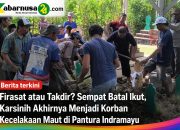Firasat atau Takdir? Sempat Batal Ikut, Karsinih Akhirnya Menjadi Korban Kecelakaan Maut di Pantura Indramayu