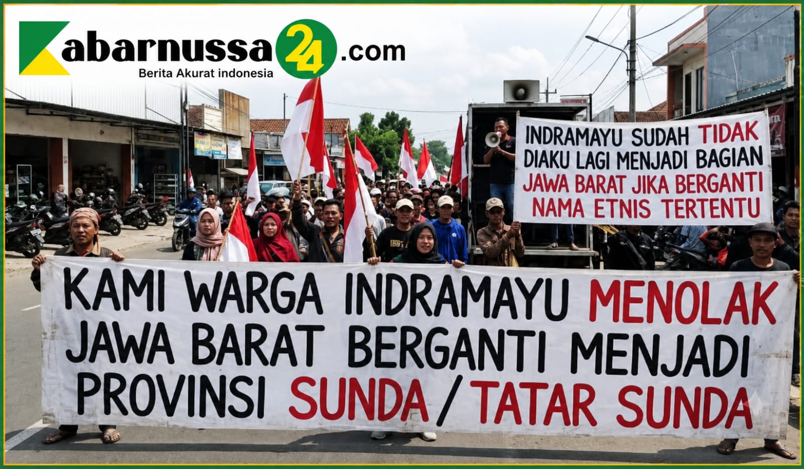 Warga Indramayu Sampaikan Penolakan Wacana Pergantian Nama Provinsi Jawa Barat