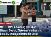 MPLS SMPN 4 Sindang Hadirkan Literasi Digital, Diskominfo Indramayu Bekali Siswa Bijak Bermedia Sosial