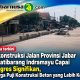 Rekonstruksi Jalan Provinsi Jabar di Jatibarang Indramayu Capai Progres Signifikan, Warga Puji Konstruksi Beton yang Lebih Kokoh