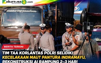 Tim TAA Korlantas Polri Selidiki Kecelakaan Maut Pantura Indramayu, Rekonstruksi AI Rampung 2–3 Hari Tim TAA Korlantas Polri Selidiki Kecelakaan Maut Pantura Indramayu, Rekonstruksi AI Rampung 2–3 Hari