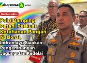 Polri Dampingi Petani Perkuat Ketahanan Pangan Nasional, Indramayu Siapkan Pengembangan Jagung dan Kedelai