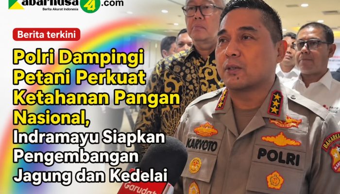 Polri Dampingi Petani Perkuat Ketahanan Pangan Nasional, Indramayu Siapkan Pengembangan Jagung dan Kedelai