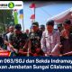Danrem 063/SGJ dan Sekda Indramayu Resmikan Jembatan Sungai Cilalanang
