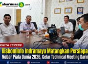 Diskominfo Indramayu Matangkan Persiapan Nobar Piala Dunia 2026, Gelar Technical Meeting Daring