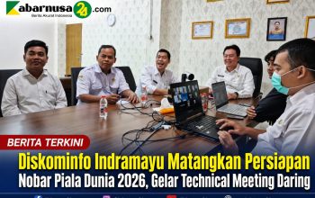 Diskominfo Indramayu Matangkan Persiapan Nobar Piala Dunia 2026, Gelar Technical Meeting Daring Diskominfo Indramayu Matangkan Persiapan Nobar Piala Dunia 2026, Gelar Technical Meeting Daring