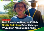 Dari Sawah ke Bangku Kuliah, Sodik Buktikan Petani Mampu Wujudkan Masa Depan Anak