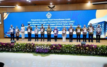 Laporan Keuangan TA 2025, Kementerian ATR/BPN Kembali Peroleh Predikat WTP dari BPK RI di Tahun 2026
