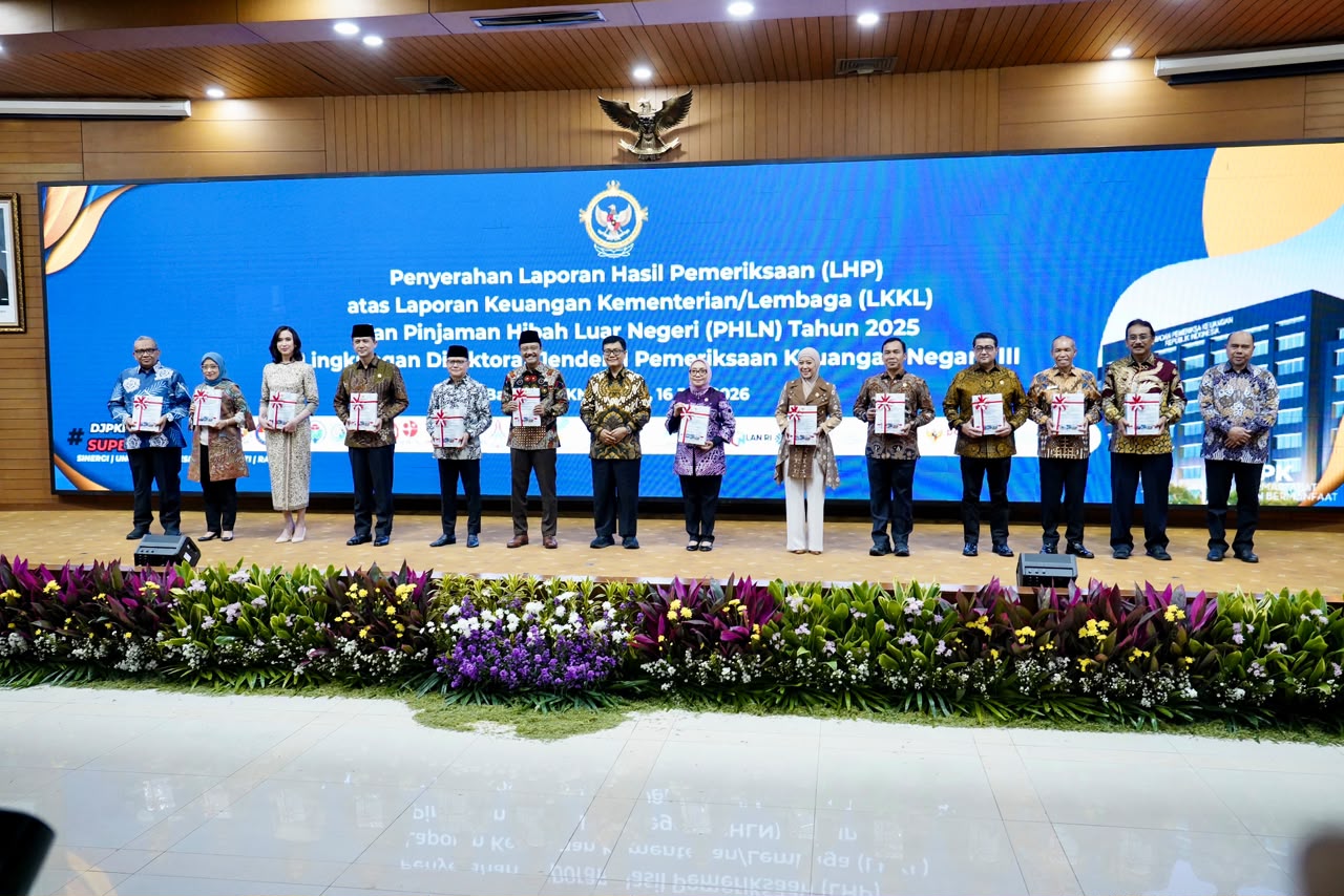 Laporan Keuangan TA 2025, Kementerian ATR/BPN Kembali Peroleh Predikat WTP dari BPK RI di Tahun 2026