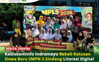 Kadiskominfo Indramayu Bekali Ratusan Siswa Baru SMPN 2 Sindang Literasi Digital pada Masa MPLS Kadiskominfo Indramayu Bekali Ratusan Siswa Baru SMPN 2 Sindang Literasi Digital pada Masa MPLS
