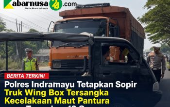 Polres Indramayu Tetapkan Sopir Truk Wing Box Tersangka Kecelakaan Maut Pantura yang Tewaskan 12 Orang