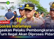 Kapolres Indramayu Tegaskan Pelaku Pembongkaran U-Turn Ilegal Akan Diproses Pidana