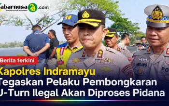 Kapolres Indramayu Tegaskan Pelaku Pembongkaran U-Turn Ilegal Akan Diproses Pidana