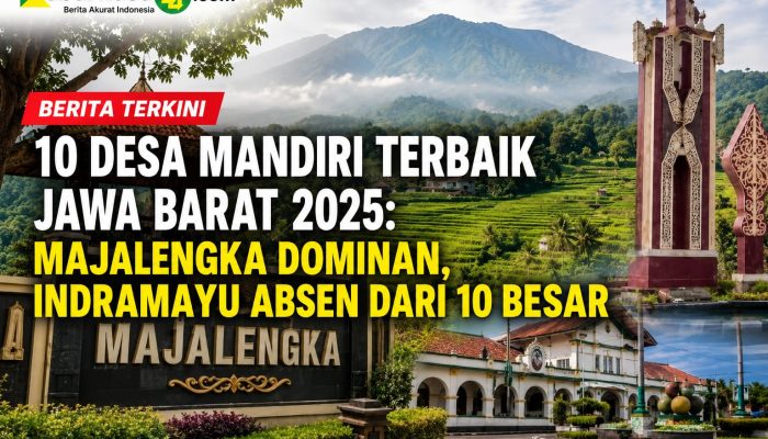 10 Desa Mandiri Terbaik Jawa Barat 2025: Majalengka Dominan, Indramayu Absen dari 10 Besar