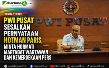 PWI Pusat Sesalkan Pernyataan Hotman Paris, Minta Hormati Martabat Wartawan dan Kemerdekaan Pers PWI Pusat Sesalkan Pernyataan Hotman Paris, Minta Hormati Martabat Wartawan dan Kemerdekaan Pers