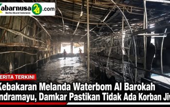 Kebakaran Melanda Waterbom Al Barokah Indramayu, Damkar Pastikan Tidak Ada Korban Jiwa Kebakaran Melanda Waterbom Al Barokah Indramayu, Damkar Pastikan Tidak Ada Korban Jiwa