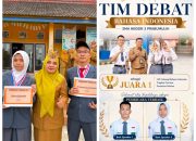 2 Siswa Mengharumkan Nama SMA Negeri 3 Prabubulih Raih Juara 1 LDBI se Provinsi Sumatera Selatan