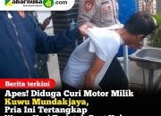 Apes! Diduga Curi Motor Milik Kuwu Mundakjaya, Pria Ini Tertangkap Warga Usai Terjatuh Saat Kabur