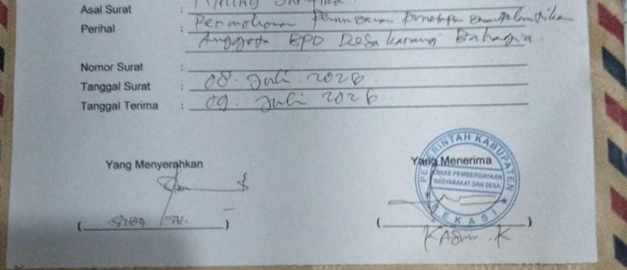Diduga Gunakan Ijazah Palsu N Akhirnya akan Diilantik Sebagai Anggota BPD Pengisian Perempuan