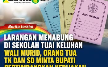 Larangan Menabung di Sekolah Tuai Keluhan Wali Murid, Orang Tua TK dan SD Minta Bupati Pertimbangkan Kebijakan Larangan Menabung di Sekolah Tuai Keluhan Wali Murid, Orang Tua TK dan SD Minta Bupati Pertimbangkan Kebijakan