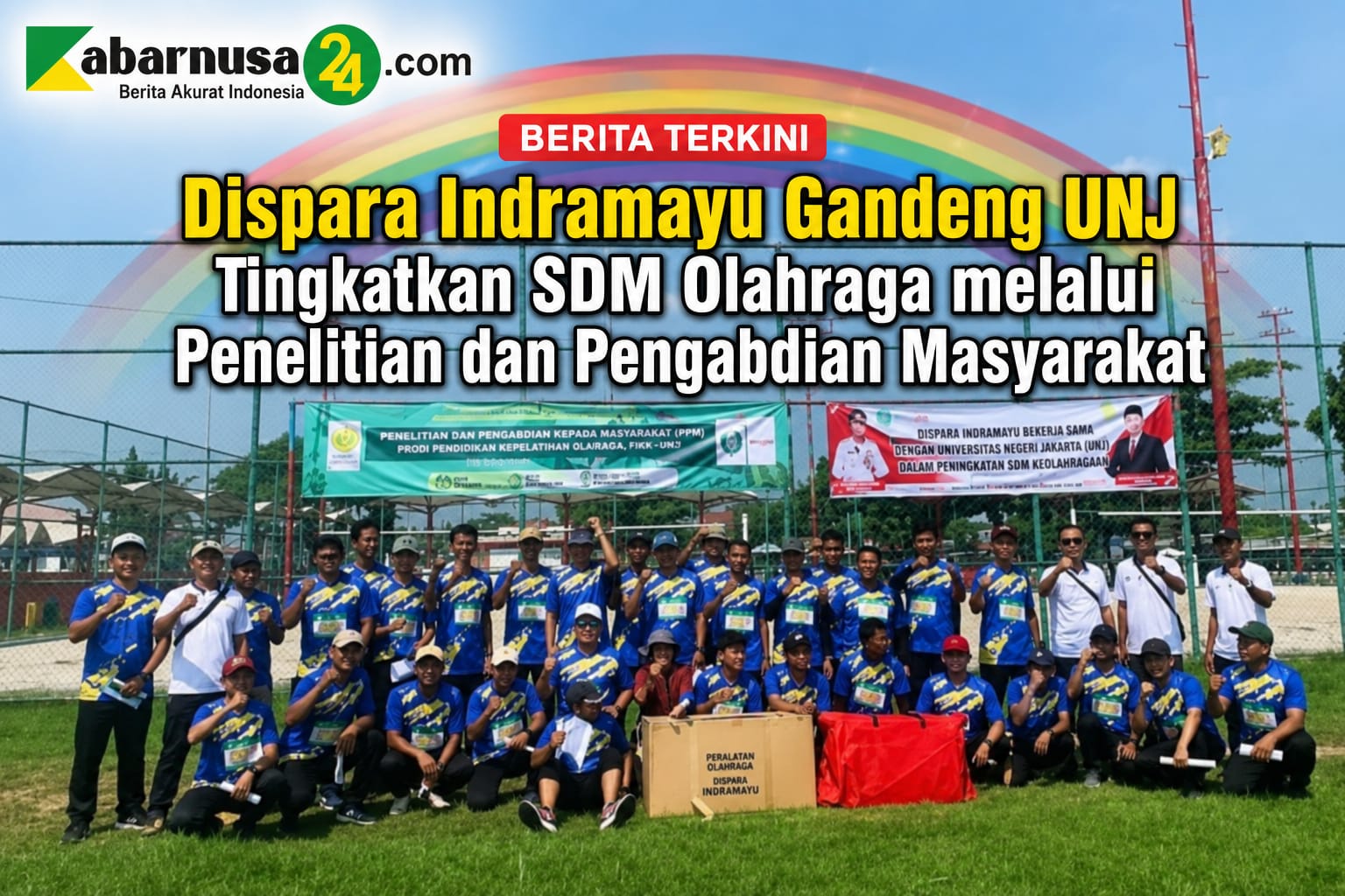 Dispara Indramayu Gandeng UNJ Tingkatkan SDM Olahraga melalui Penelitian dan Pengabdian Masyarakat
