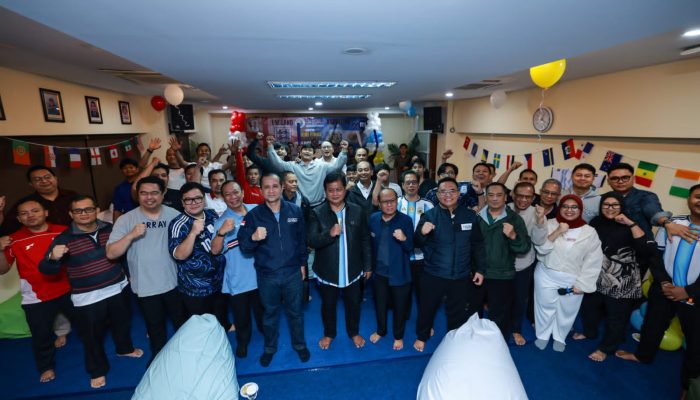 Transmigran Nobar Piala Dunia, Wamen Viva Yoga: Menjaga Sportifitas, Persatuan, dan Spirit Perjuangan