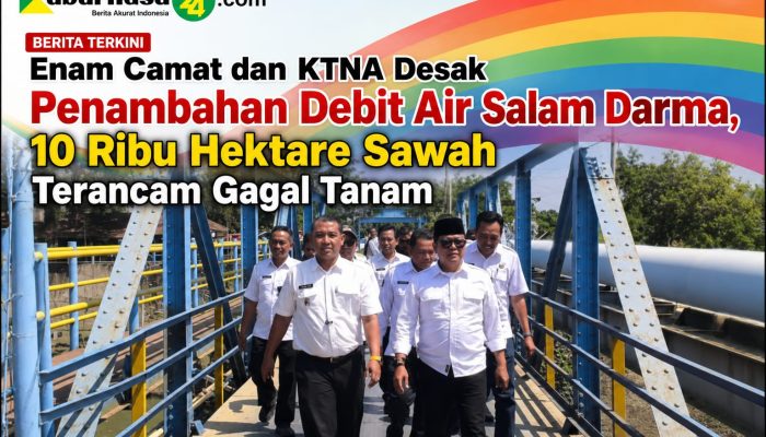 Enam Camat dan KTNA Desak Penambahan Debit Air Salam Darma, 10 Ribu Hektare Sawah Terancam Gagal Tanam