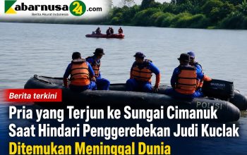 Pria yang Terjun ke Sungai Cimanuk Saat Hindari Penggerebekan Judi Kuclak Ditemukan Meninggal Dunia