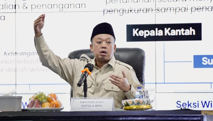 Transformasi Layanan ATR/BPN, Menteri Nusron Tegaskan Penguatan SDM yang Berorientasi Pelayanan