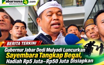 Gubernur Jabar Dedi Mulyadi Luncurkan Sayembara Tangkap Begal, Hadiah Rp5 Juta–Rp50 Juta Disiapkan Gubernur Jabar Dedi Mulyadi Luncurkan Sayembara Tangkap Begal, Hadiah Rp5 Juta–Rp50 Juta Disiapkan