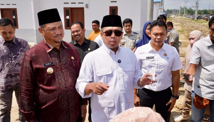 Kepedulian Menteri Nusron Kunjungi Korban Bencana Aceh Tamiang, Pastikan Lahan 100% Siap Digunakan