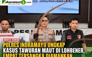 Polres Indramayu Ungkap Kasus Tawuran Maut di Lohbener, Empat Tersangka Diamankan Polres Indramayu Ungkap Kasus Tawuran Maut di Lohbener, Empat Tersangka Diamankan